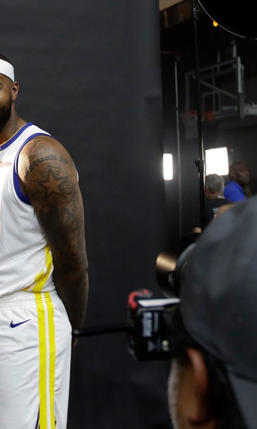 DeMarcus Cousins back on the court for noncontact work